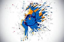 Cultural performance and student artwork on display